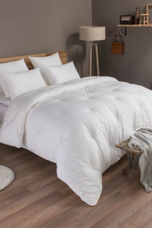 Extra Douce Hotel Comforter- White